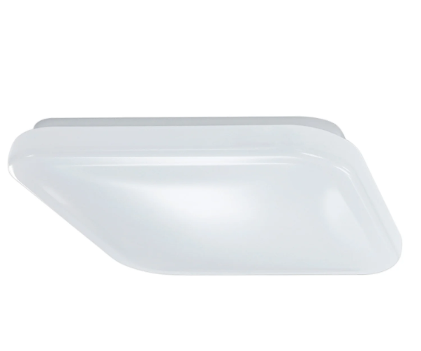 Feit Electric PF12/SQ/4WY/WH 12 in. 22.5 W 3-in-1 Color Selectable Square Puff LED Ceiling Fixture Multi Color Temperature Wattage 22.5W, Voltage 120V Pack 4