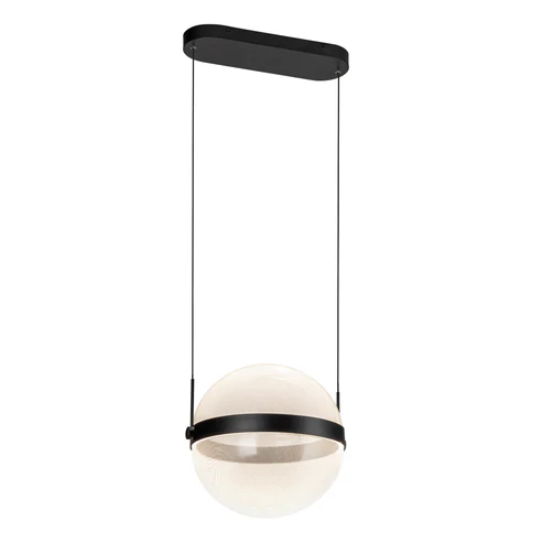 Kuzco Lighting PD75912-BK/LG-3CCT-UNV Pisces LED 12 inch Pendant Ceiling Light Black Finish