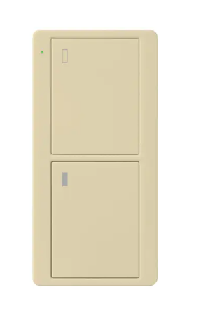 Lutron PJ2-2B-GIV-L02 2-Button Pico Smart Remote - Appliance Icons - Ivory Finish