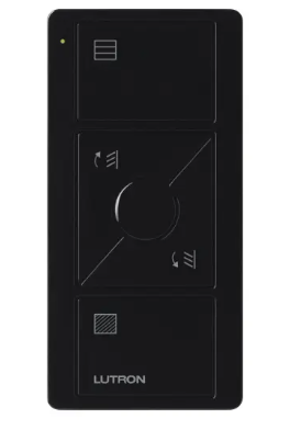 Lutron PJ2-3BRL-TMN-S10 Original 3-Button Pico Smart Remote with Raise/Lower and Preset, Tilt Blind Icons, Midnight