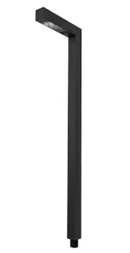 EnvisionLED PL-L-22-ALM-BL-12V 22" Low Voltage Path Light L-Shape Style, Wattage 35W Max Halogen/LED, Voltage 12V, G4 Aluminum, Black