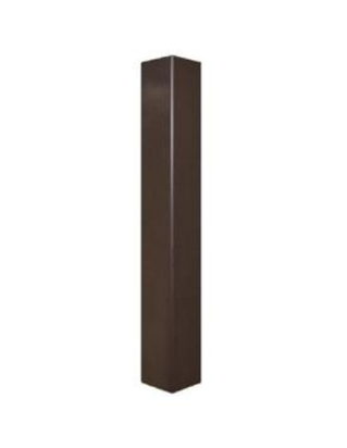MaxLite PL-SQ4-20DN11-B Square Straight Steel 20' X 4''Sq X 11 Ga, No Drilling , Bronze Finish