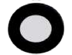 Westgate PL12-MCT5-BK 3” Round Slim Puck Light - 5CCT Adjustable 4W, 250LM, 27K/30K/35K/40K/50K Black Finish