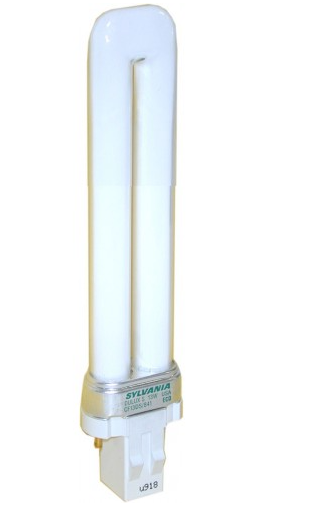 Orbit PL9-41K PL9 2-Pin Compact Fluorescent Lamp, Wattage 9W Voltage 120V