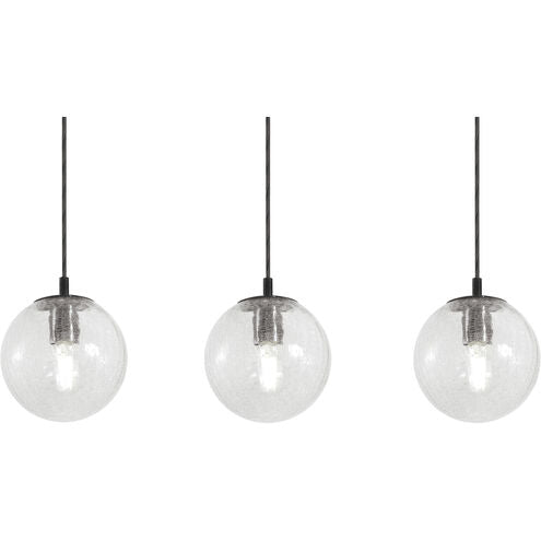 AFX Lighting PLAP07MBBKLNR3 Palla LED Linear Pendant Ceiling Light in Black Finish