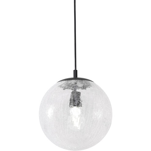 AFX Lighting PLAP09MBBK Palla 1 Light 9.5 inch Black Pendant Ceiling Light in 9 in