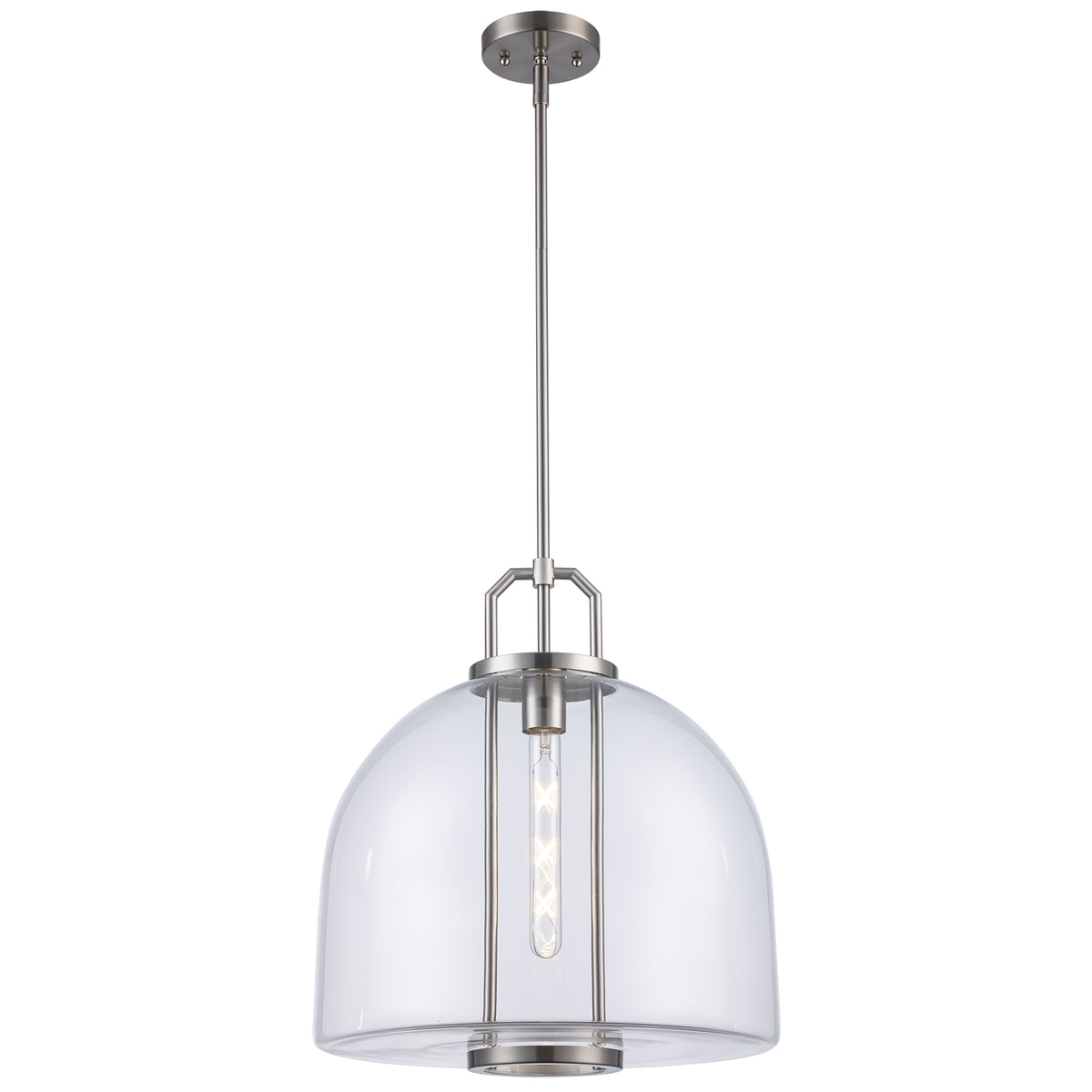 Trans Globe Lighting PND-2231 BN Rhapsody brushed nickel pendant light