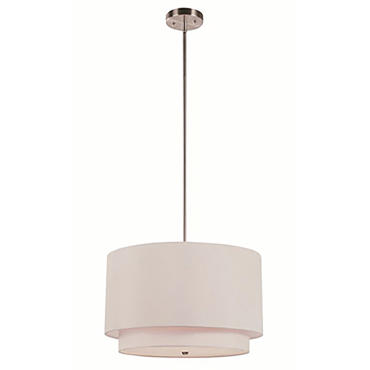 Trans Globe Lighting PND-802 IV Schiffer 3 Light 18 inch Ivory Pendant Ceiling Light