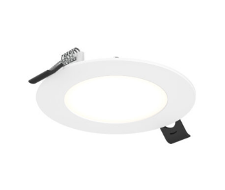 DALS Lighting PNL4-CC-V-WH 4 Inch Round Slim Panel, 5CCT 2700K / 3000K / 3500K / 4000K / 5000K, Lumens 740lm, 120-347V