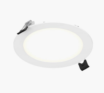 DALS Lighting PNL6-CC-V-WH 6 Inch Round LED Panel, 5CCT 2700K / 3000K / 3500K / 4000K / 5000K, Lumens 990lm, 120-347V