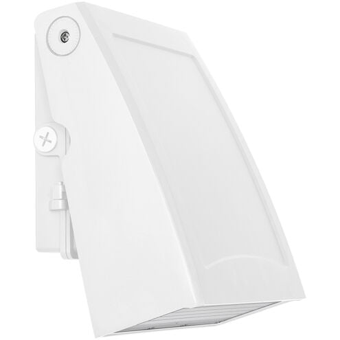 AFX Lighting POLW0708LAJD2WH Poly LED 8 inch White Outdoor Wall Sconce Light