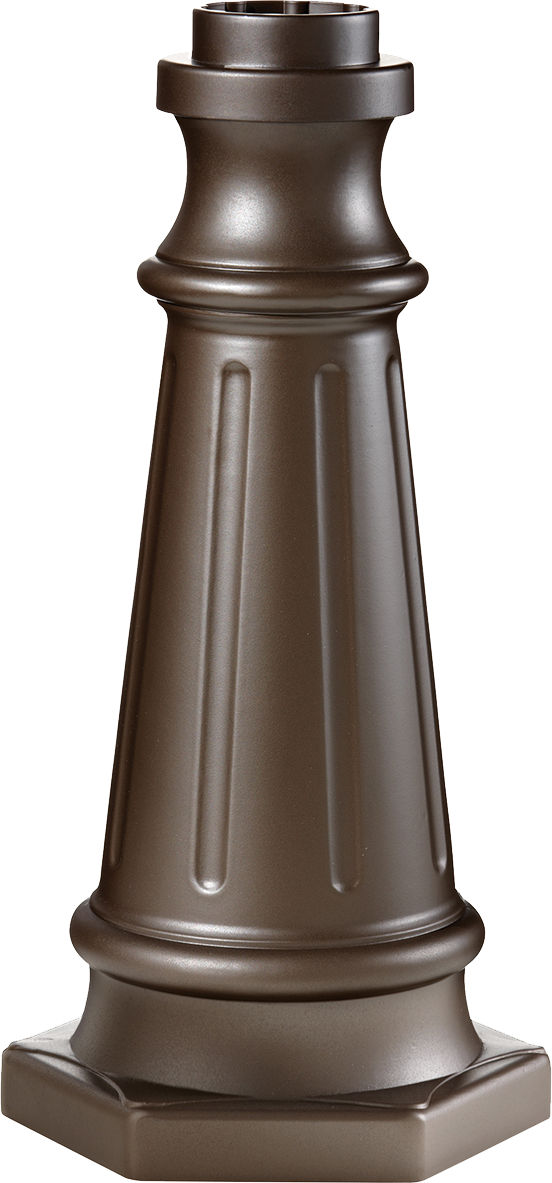Generation Lighting POSTBASE ORB oil rubbed bronze outdoor post base