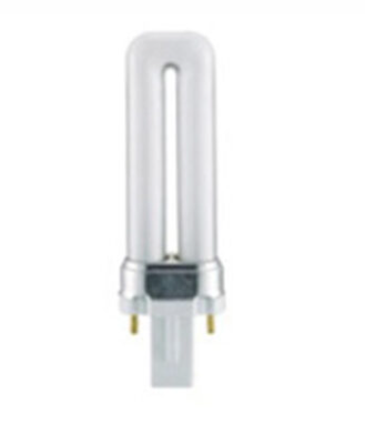 Cyber Tech Lighting PR5T2P/CW Twin Tube 2-Pin Replacement Bulb, Wattage 5W, Cool White