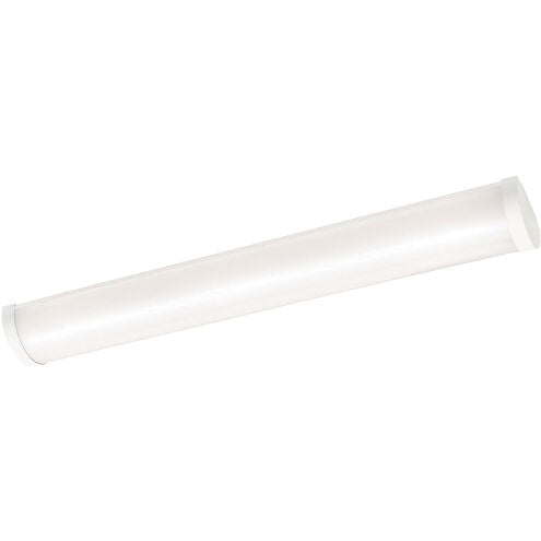 AFX Lighting PRCL4507L5AJUDWH 50W Pierce 45'' LED Linear Flush Mount, 120-277V, White Finish