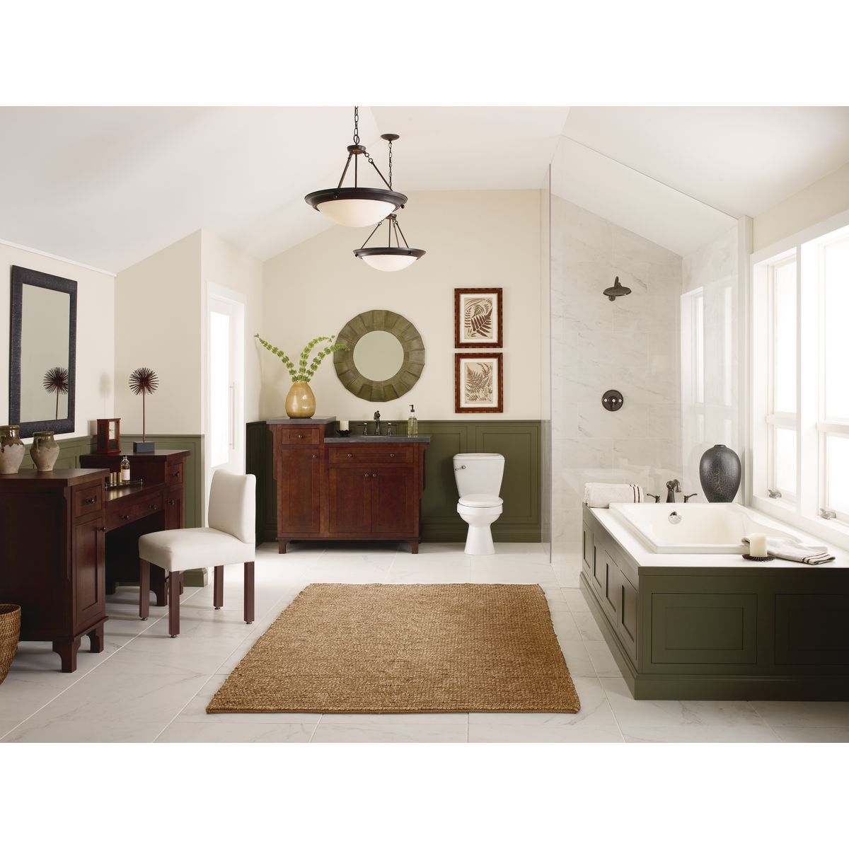 Progress Lighting Eclipse Collection Close-to-Ceiling Lifestyle Application Shot