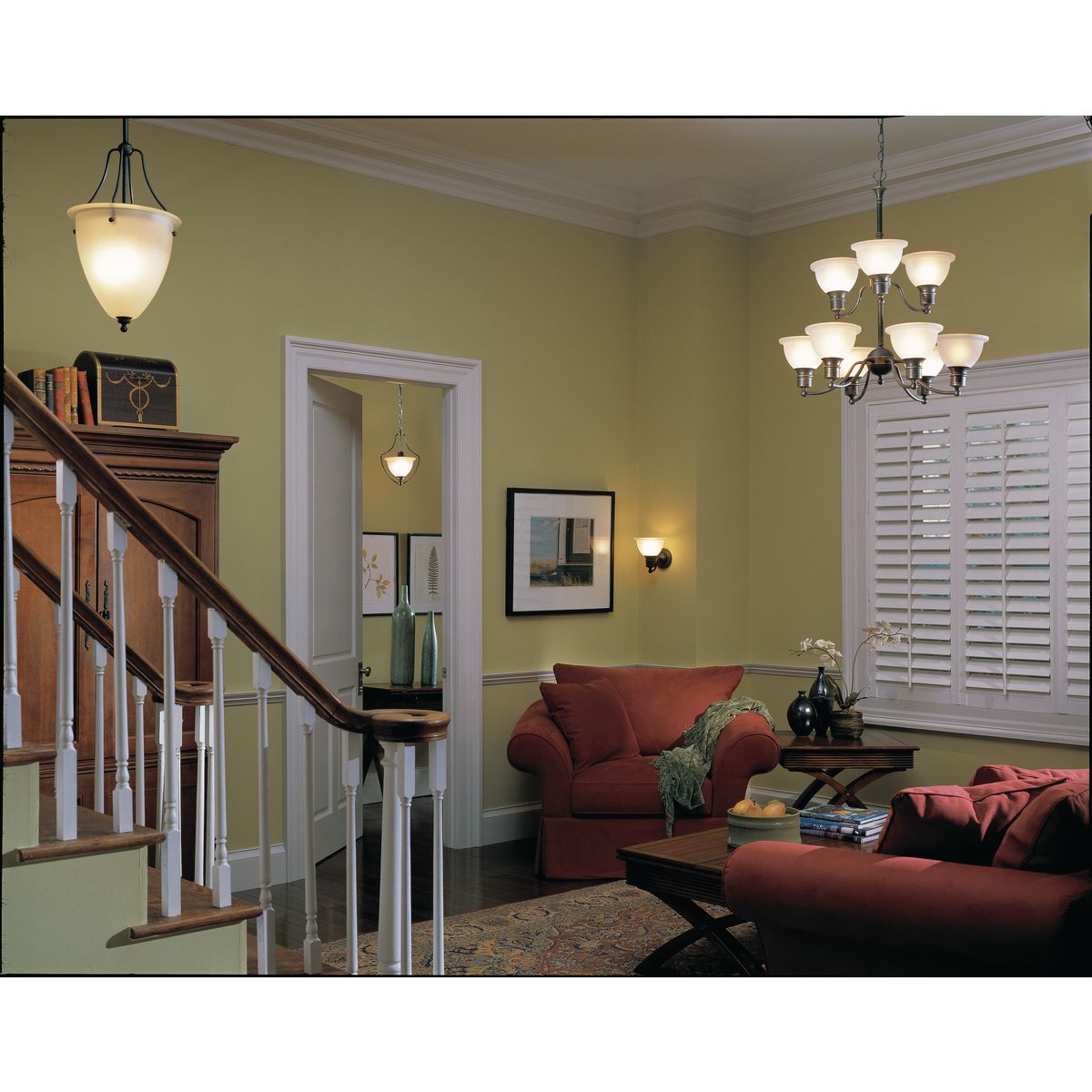 Progress Lighting Madison collection lighting in room setting