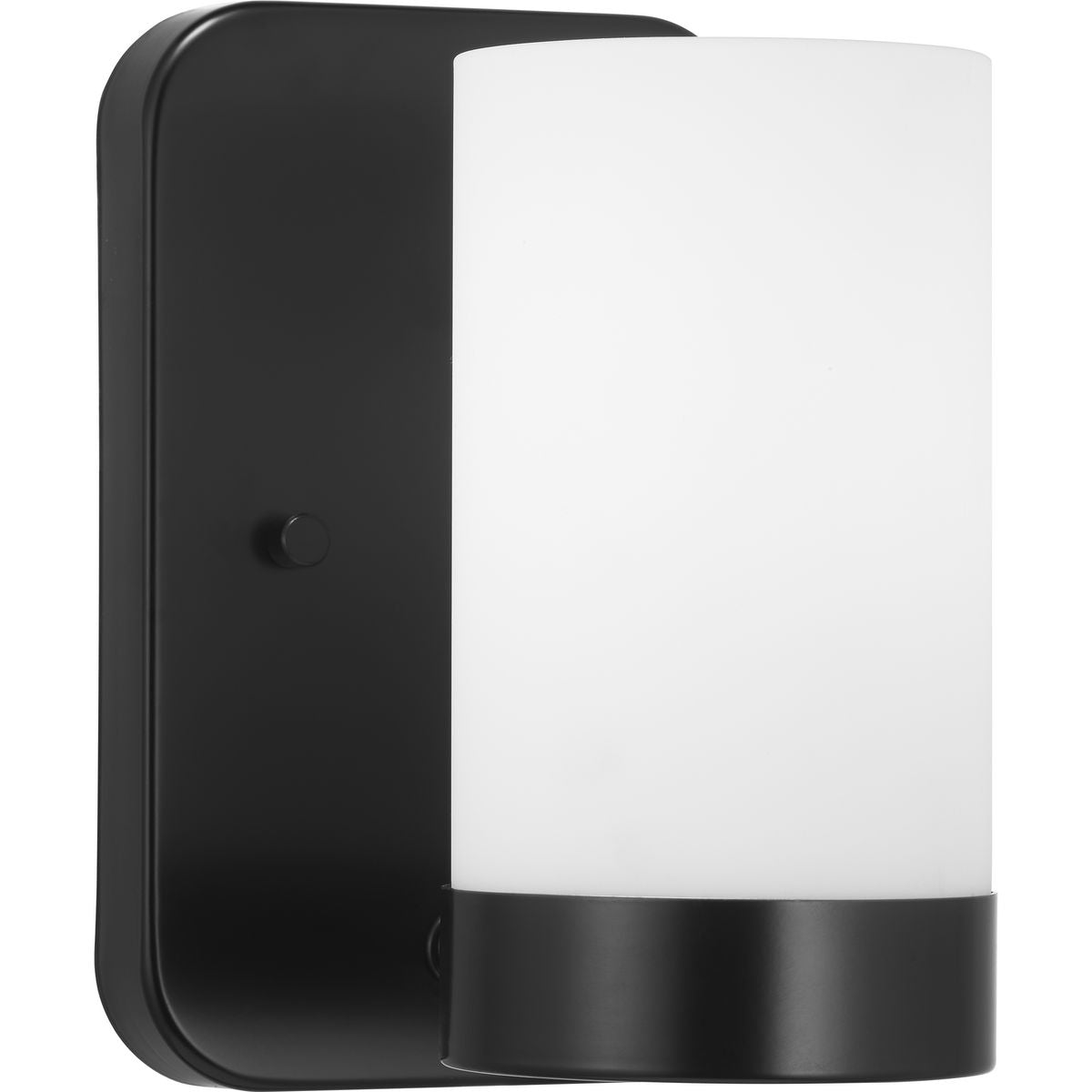 Progress Lighting Elevate 1 light matte black bath vanity wall light