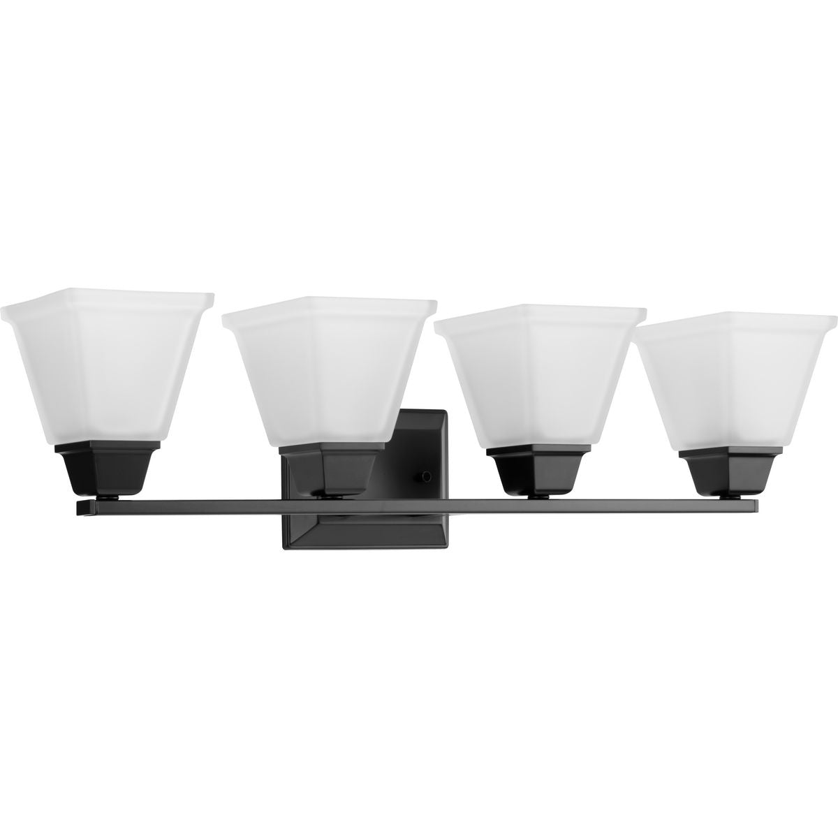 Progress Lighting P300161-31M Clifton Heights 4 light matte black bath vanity wall light