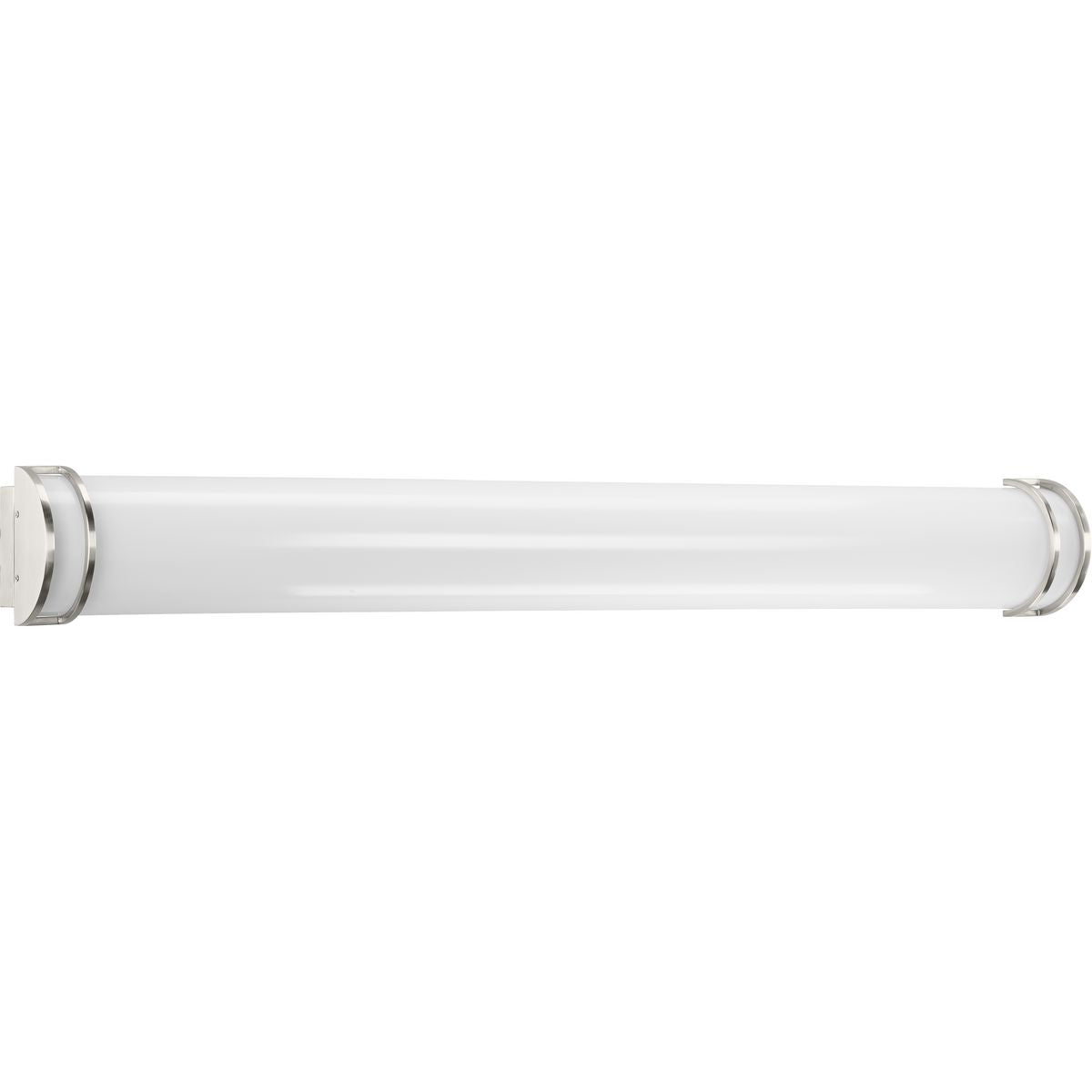 Progress Lighting P300244-009-30 Linear Bath 1 Light 48 inch Brushed Nickel Bath Vanity Wall Light