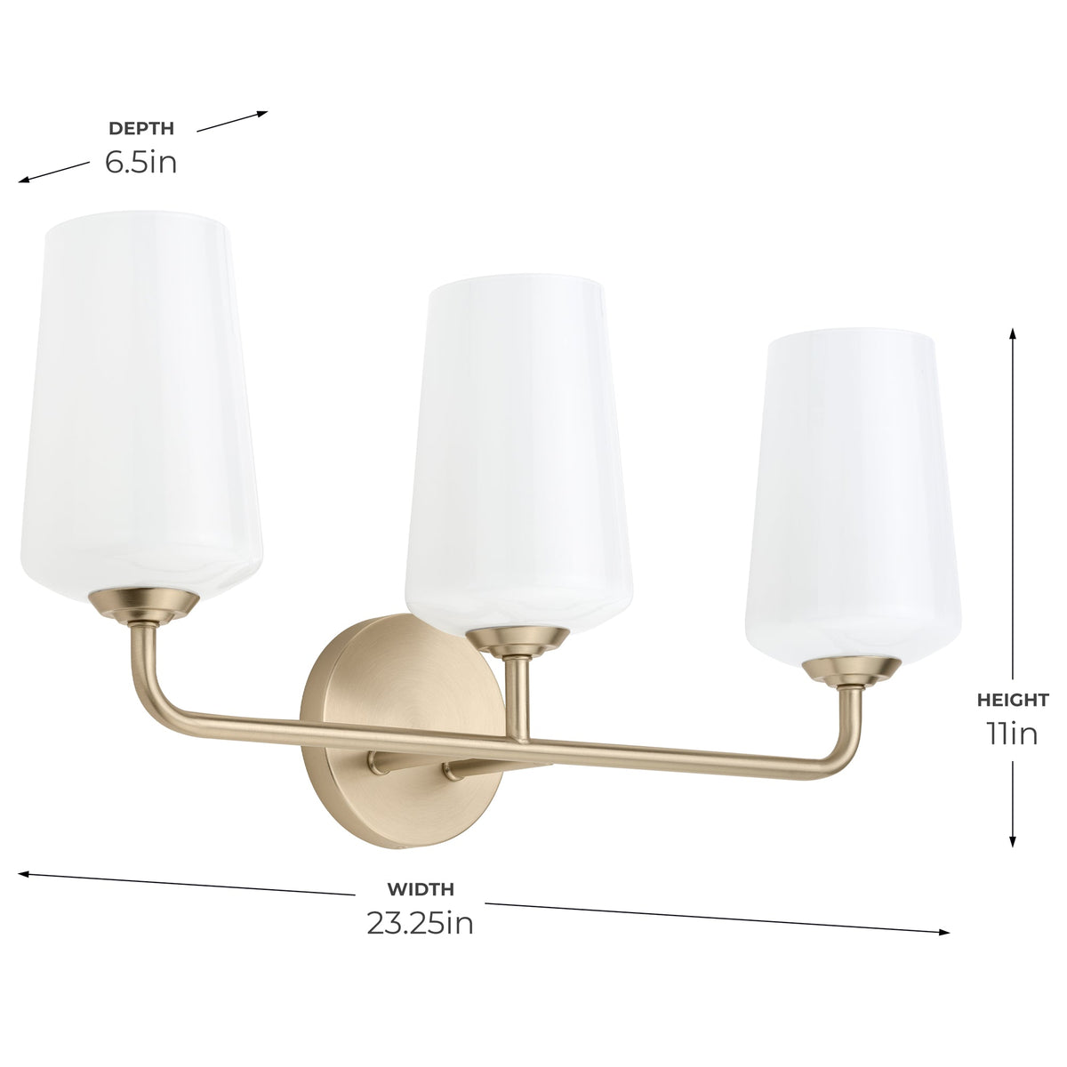 Progress Lighting P300544-177 Celino Bath Vanity Wall Light Dimensions - Width 23.25in Height 11in Depth 6.5in