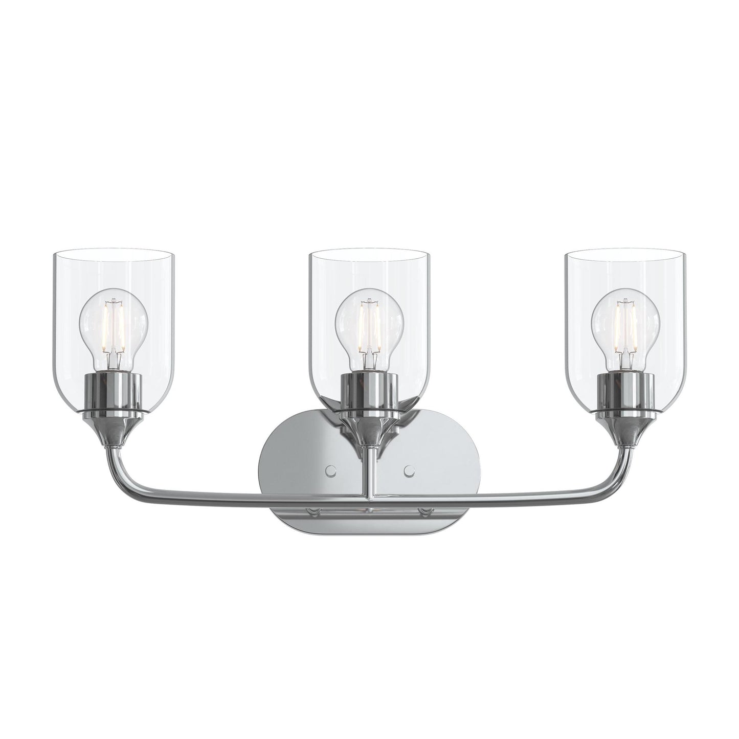 Progress Lighting P300573-015 Ilia 3-Light Bath Vanity Polished Chrome - Additional View