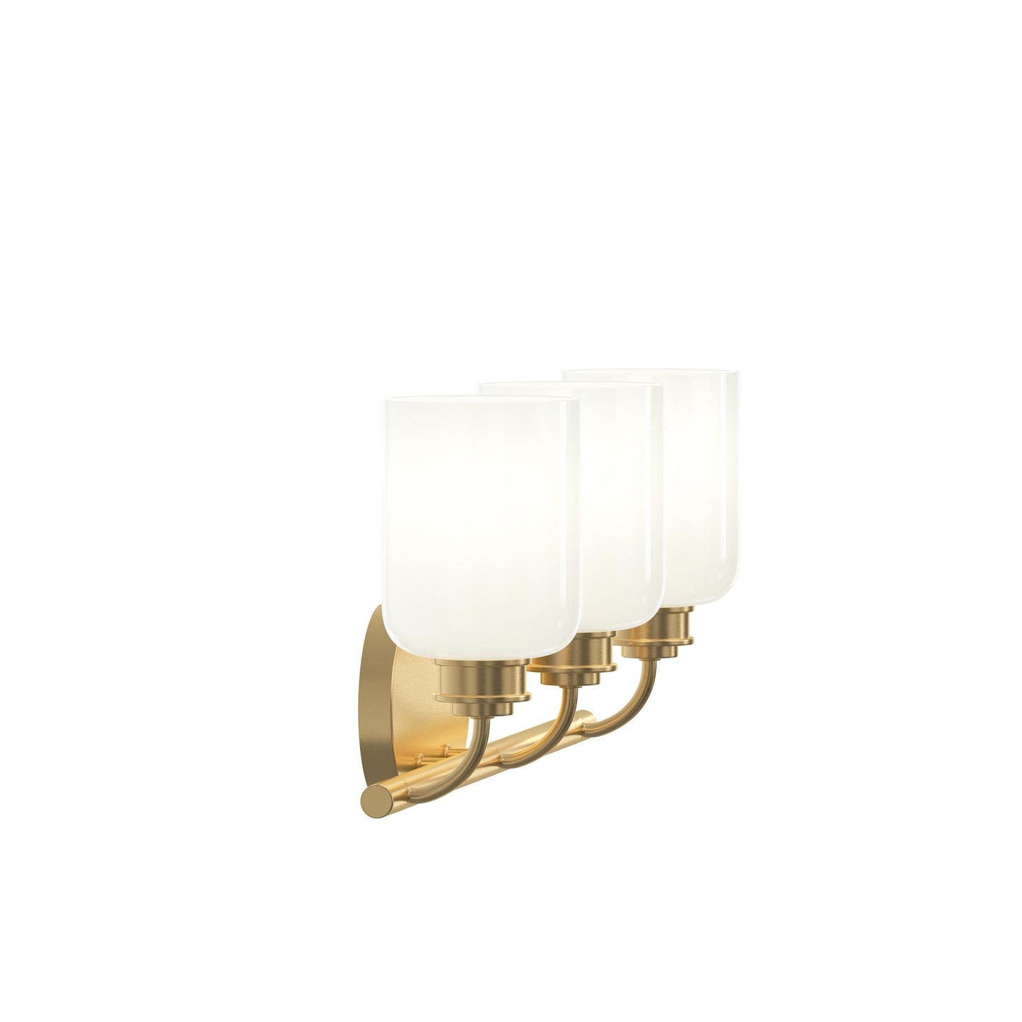 Progress Lighting P300579-191 Reines 3 Light Brushed Gold Bath Vanity Wall Light - View 10