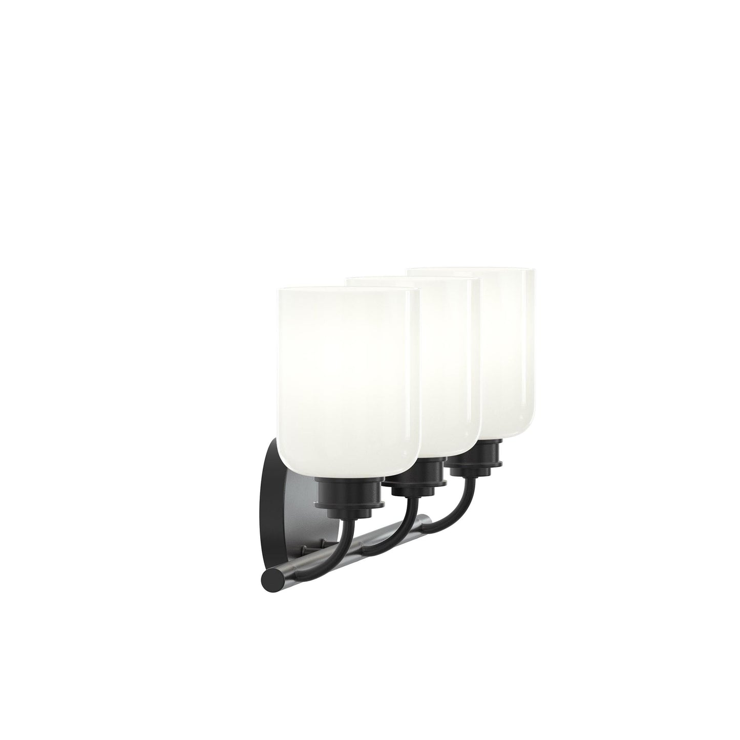 Progress Lighting P300579-31M Reines 3 Light 22.75 inch Matte Black Bath Vanity Wall Light