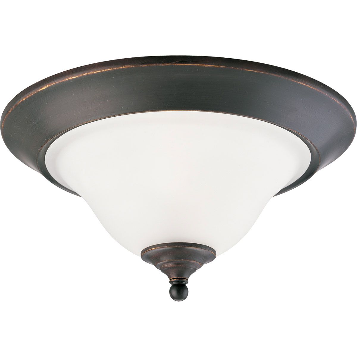 Progress Lighting Trinity 2 light 15 inch antique bronze close-to-ceiling ceiling light
