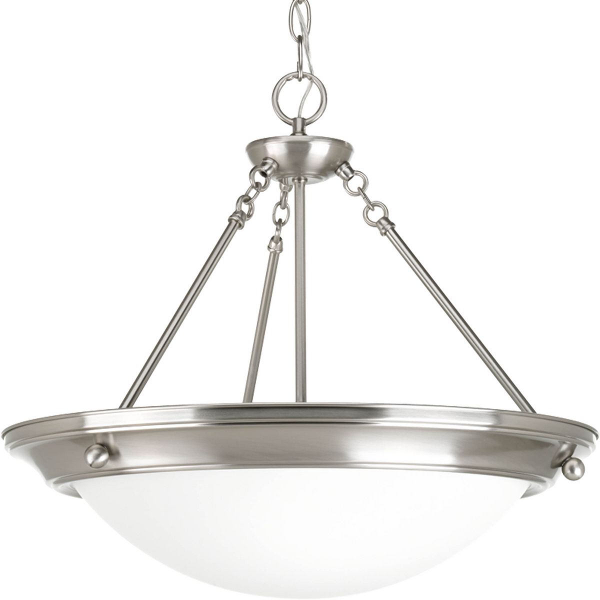 Progress Lighting P3575-09 Eclipse 4 light brushed nickel pendant ceiling light