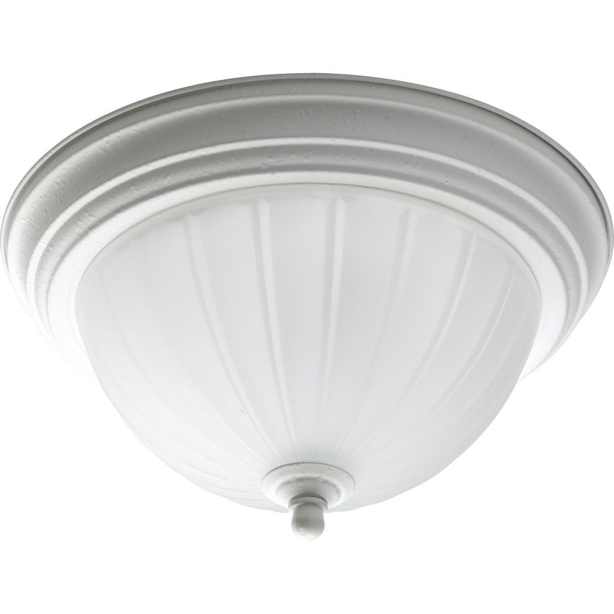 Progress Lighting P3816-30 Melon Glass white close-to-ceiling light
