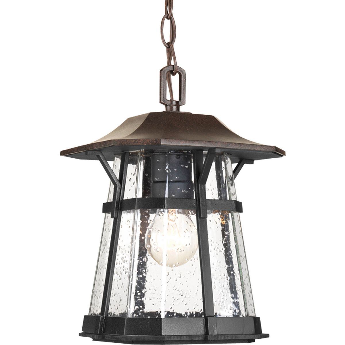 Progress Lighting P5579-84 Derby 1 Light Espresso Hanging Lantern
