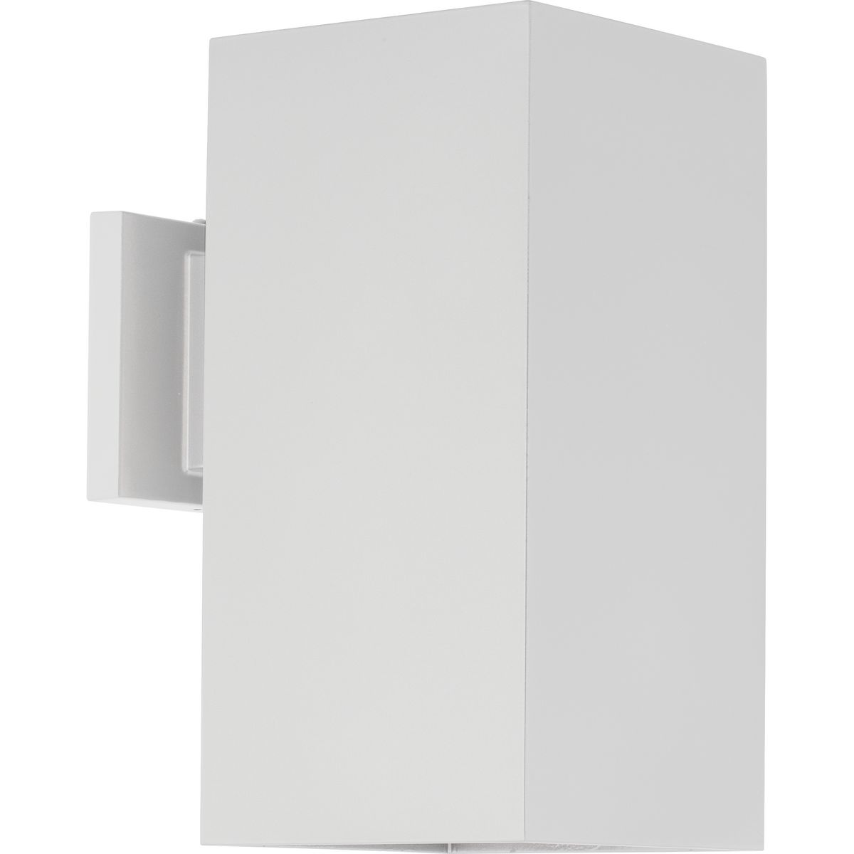 Progress Lighting P5643-30 Square 1 Light 6 inch White Wall Lantern