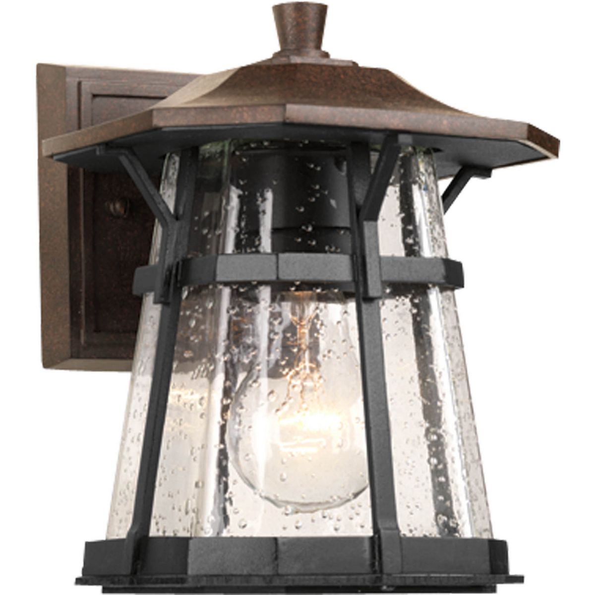 Progress Lighting P5749-84 Derby 1 Light Small Espresso Outdoor Wall Lantern