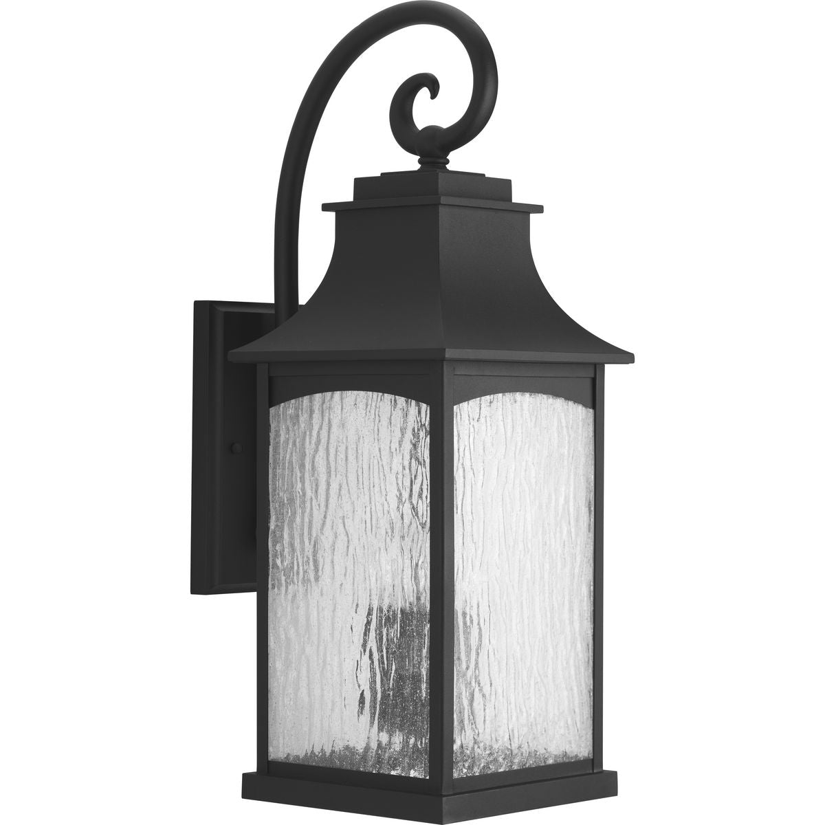 Progress Lighting P5755-31 Maison 3 light textured black wall lantern