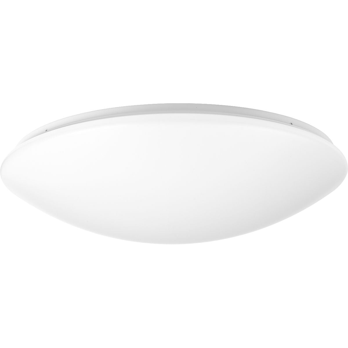 Progress Lighting P730007-030-30 Drums and Clouds white flush mount ceiling light