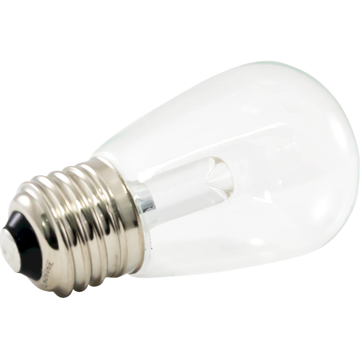 American Lighting PS14-E26-WH S14 WH-Pro LED Bulb – 5500K Daylight White, 48LM, 360° Omnidirectional, IP65 , Dimmable (CL/TRIAC 10-100%), – Clear Glass