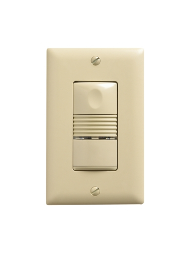 Wattstopper PW-100-24-I Wall Switch Sensor - Pir - Auto On - 24v - Ivory Finish
