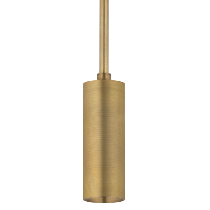 CSL Lighting LX2ST-15-27-50-PBR-S 2.5" Luxe Pendant - 17W - Select CCT - Patina Brass