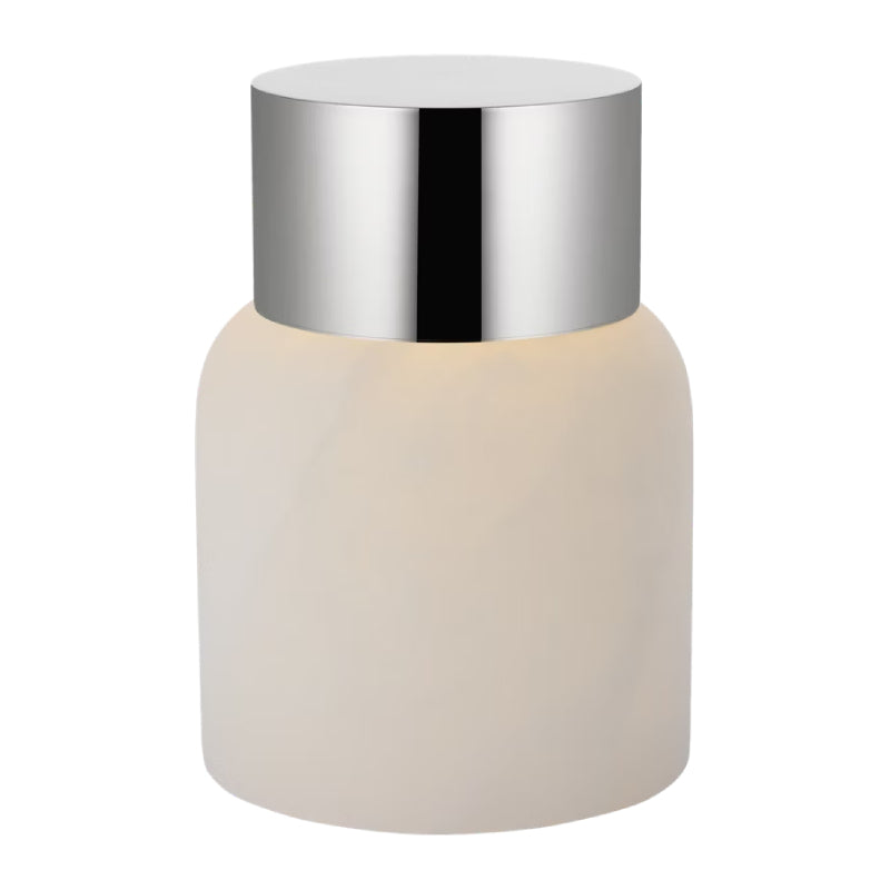 Visual Comfort Architectural SLTB66527PNALB Modern 7" Caspe Tall LED Table Lamp Portable Light - Finish: Polished Nickel
