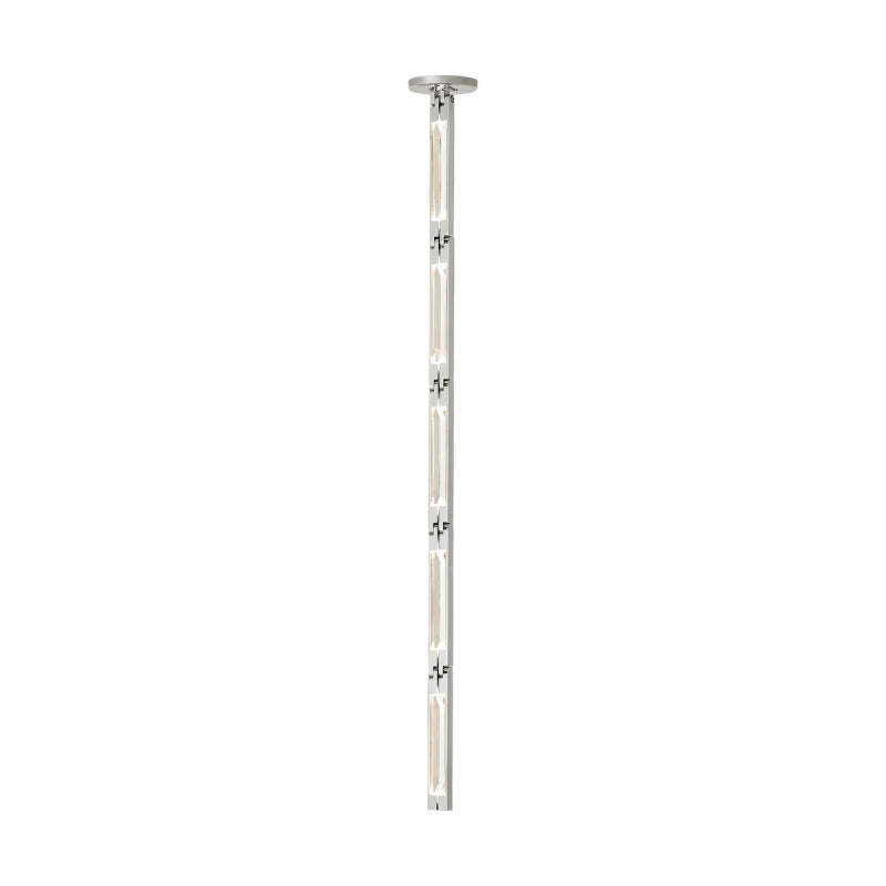 Visual Comfort Architectural SLPD64927NR-277 Modern Catena 26 LED Pendant with Remote Mount Driver Ceiling Light - 277V - CCT: 2700K - Finish: Polished Nickel
