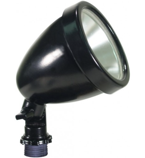 Orbit QR100-WH 100w W/p Quartz Flood Light W/ 120v Lamp -White Finish