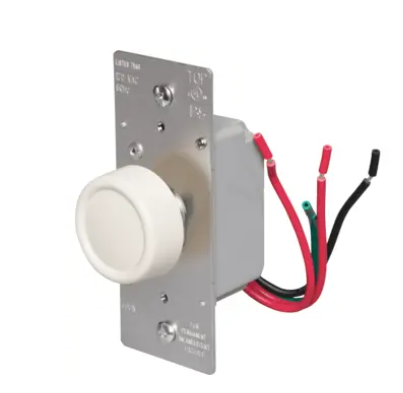 Wattstopper R603PLAV 600W Rotary R Series Dimmer, Preset, 3-Way, Light Almond