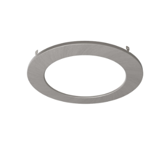 DALS Lighting RACC-TRIM5-SN 5 Inch Recessed Light Trim Satin Nickel – Decorative Ceiling Trim