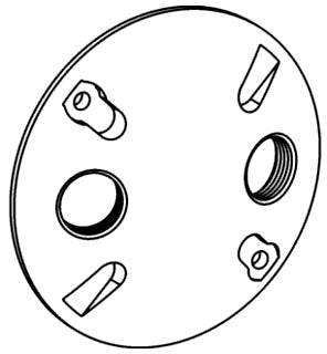 Orbit RC-2 4" Round Gray Weather Proof Cover