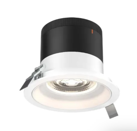 Dals Lighting RC06-CC-35-RGWH-TWH Versa 6" LED Recessed Downlight, Selectable Wattage, Multi-Color Temperature, Lumens 3,000 lm, 35° Beam Angle, Voltage 120-347V, White Reflector / White Trim