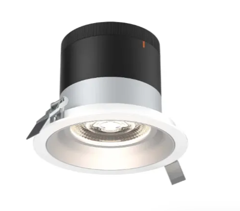 Dals Lighting RC06-CC-60-RGAZ-TWH Versa 6" LED Recessed Downlight, Selectable Wattage, Multi-Color Temperature, Lumens 3,000 lm, 60° Beam Angle, Voltage 120-347V, Alzak Reflector / White Trim