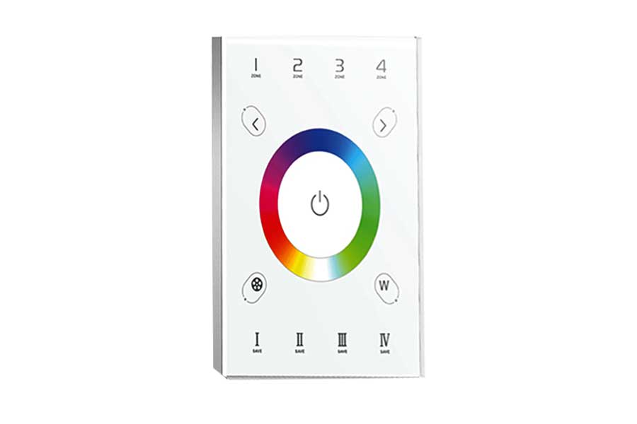 Core Lighting RGB-CT600-WHITE Multi-Function RGB+W DMX Controller