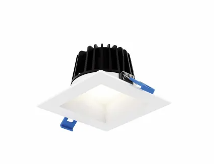 DALS Lighting RGR4SQ-CC-V-WH Square Regressed Recessed Light - Universal 120V-347V, 0-10V Dimming