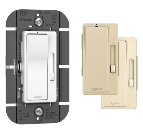Wattstopper RHFB83PTC Radiant 2-wire Fluorescent Dimmer, Tri-color