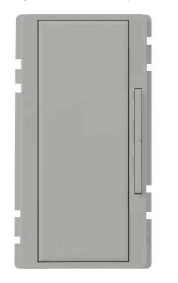 Lutron RK-AD-GR Color Change Kit for RA 2 Remote Dimmer - Gray Finish